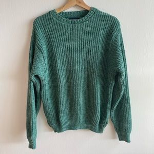 Vintage 90s Lands’ End Grandpa Sweater